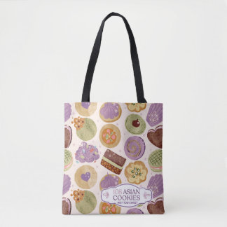 108 Asian Cookies Tote Bag  Tygkasse
