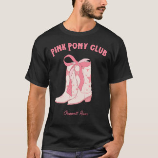 1093 Rosa Pony-Klubb T Shirt