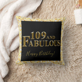 109 Födelsedag Kudde