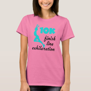 10 000 Aqua Avsluta Line T Shirt