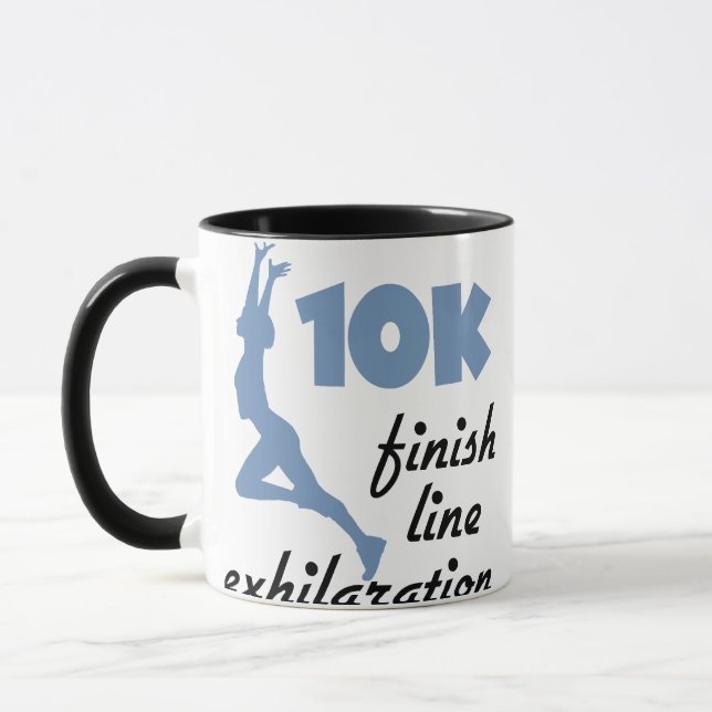 10 000 blå Avsluta rad Mugg (Vänster)