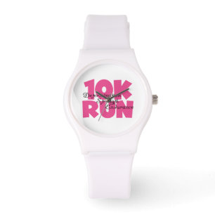 10 000 Springa Rosa-sport som körs Armbandsur