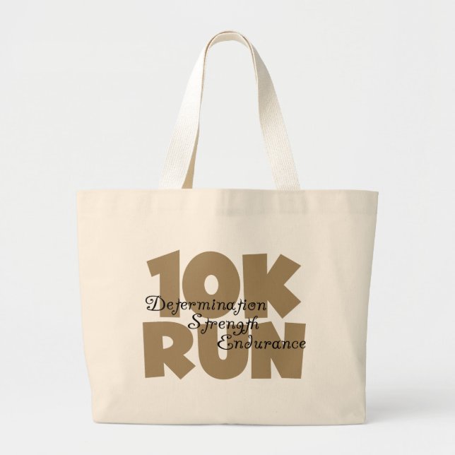 10 000 Springa Tan-idrotter körs Jumbo Tygkasse (Framsidan)