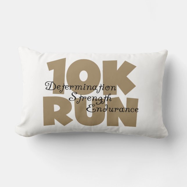 10 000 Springa Tan-idrotter körs Lumbarkudde (Framsida)