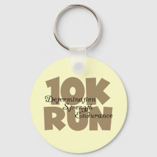 10 000 Springa Tan-idrotter körs Nyckelring