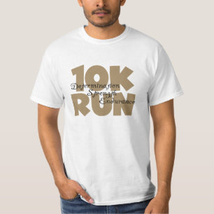 10 000 Springa Tan-idrotter körs T Shirt