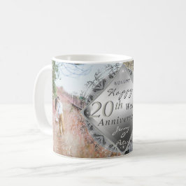 10,11,20,25,70:e Bröllop-årsdagen Kaffemugg