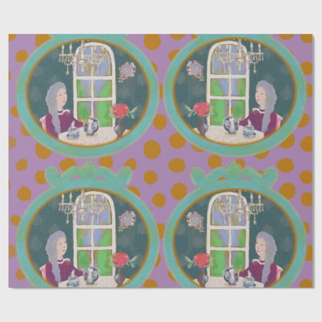 10:15 in LALATOWN Wrapping Paper 2 Presentpapper (Platt)