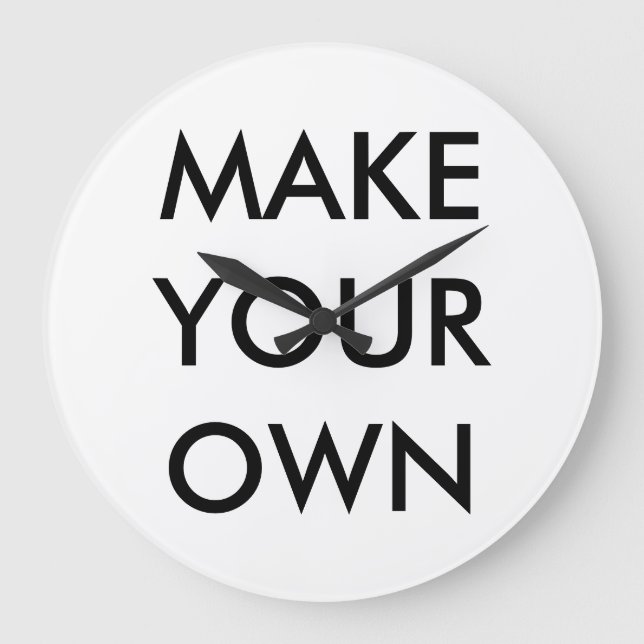 10,75-tums runt väggklocka i anpassningsbarnas Per (Framsida)