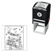 10 år av slumpmässiga vårdnadshandlingar Frimärke