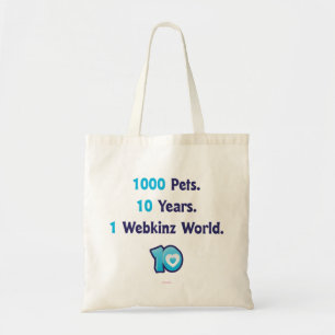 10 år av Webkinz statistik Tygkasse