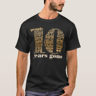 10 år borta skjorta - version 1 t-shirt