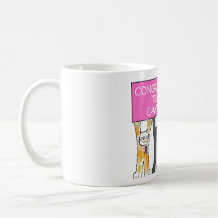 10 år cancer frigör årsdag kaffemugg