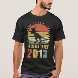 10 år gammal doktor från februari sedan 2013 10:e t shirt