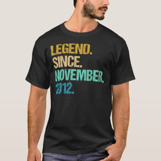 10 år gammal Fantastisk sedan november 2012 tionde T Shirt