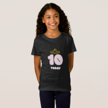 10 år gammal TodayPrincess 10th födelsedag
