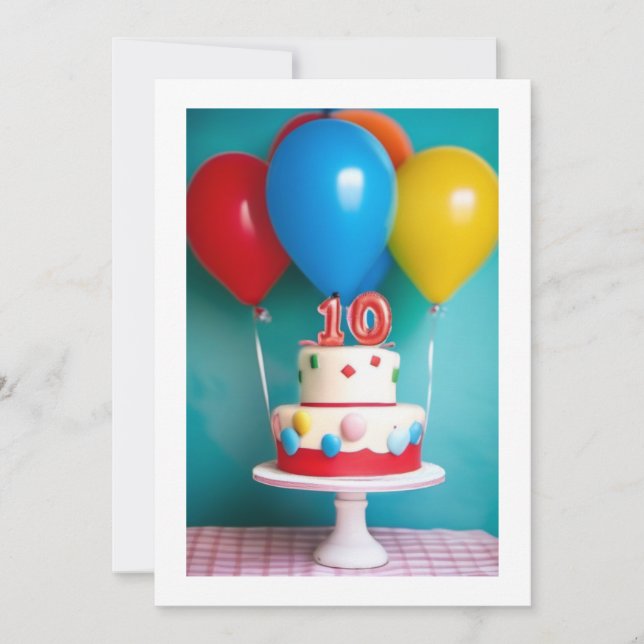 10 år julkort (Framsida)