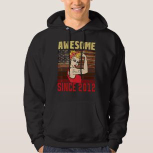 10-årig Fantastisk sedan 2012 tionde födelsedag Hoodie