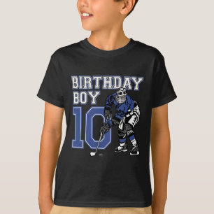 10-årig ishockey-Födelsedagsfest 10:e T Shirt