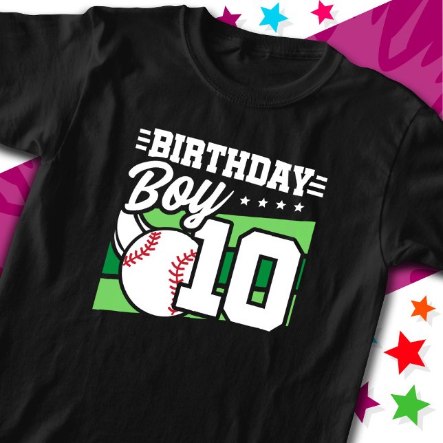 10-åriga baskiska Party-tema 10:e födelsedagspojke T Shirt (Skapare uppladdad)