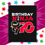 10-åriga Karate Ninja Party Kids 10:e födelsedagen Kort<br><div class="desc">Ninja 10-designen på födelsedagen ger en perfekt för en 10-årig ninja-födelsedagsfest-gåva. Den japanska symbolen för Ninjutsu med tecknad ninja karate sparkar födelsedagstjuren eller så kommer tjejen att KÄRLEK! Denna ninja-födelsedagskalender för pojkar och flickor är en perfekt som passar för en 10-åring som ninjas,  karate,  taekwondo,  judo eller andra martialkonst.</div>
