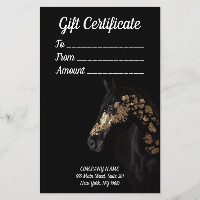 10 ark presentkort brevpapper (Framsida)