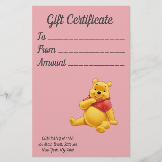 10 ark presentkort brevpapper (Framsida)