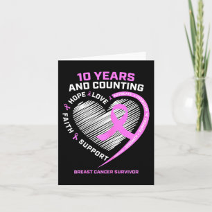 10 års gåvor från Bröstcancer överlevande till kvi Kort