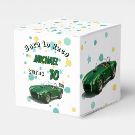 10 års Tävla för Grönt av gammal Födelsedagsfest Presentaskar