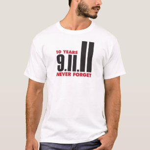 10 årsårsdagSeptember 11th skjorta Tee