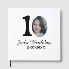 10-årsdag foto fet brev-barn namn datum st gästböcker