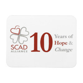 10-årsdagen SCAD Alliance-magnet Magnet