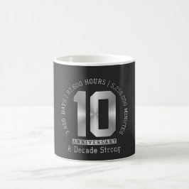 10-årsjubileum - Ett decennium starkt  Kaffemugg