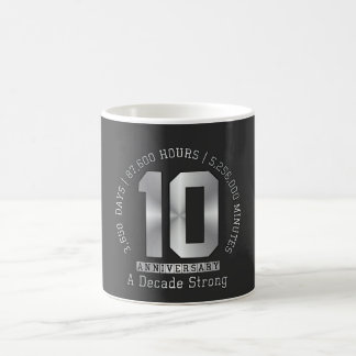 10-årsjubileum - Ett decennium starkt  Kaffemugg