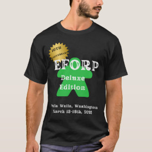 10-årsjubileum för EFORP 2025, Grönt för Deluxe Ed T Shirt