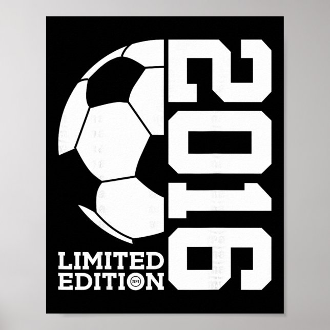10-årsjubileum Fotboll Limited Edition 2016 _1  Poster (Framsidan)