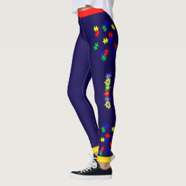 #10 Autism Acceptans Leggings