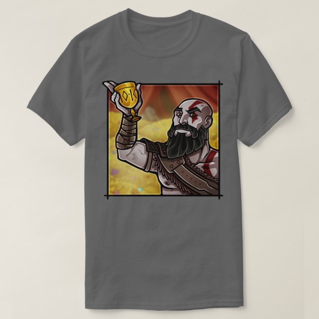 10 av 10 Kopp Winner Kratos T Shirt (Design framsida)