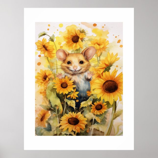 10 av 17 Solros Garden Miceville Poster (Framsidan)