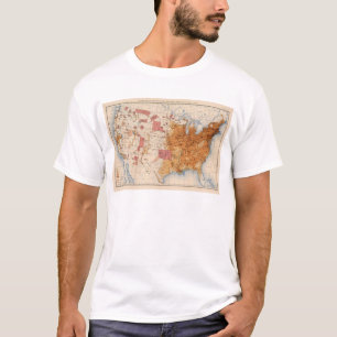 10 befolkning 1870 t-shirt