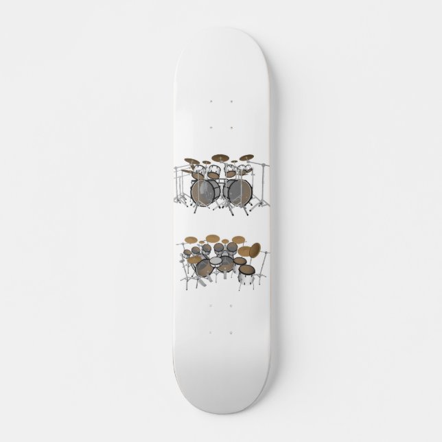 10 Biet-trumsats: 3D-modell: Skateboard Anpassning (Framsida)