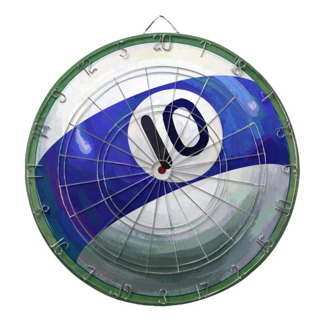 10 Boll Darttavla (Framsidan)
