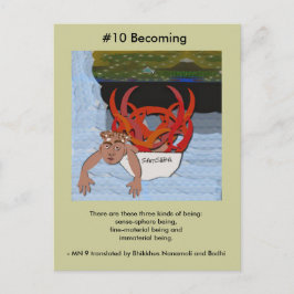 #10 Börjar - från beroende uppkomst Vykort