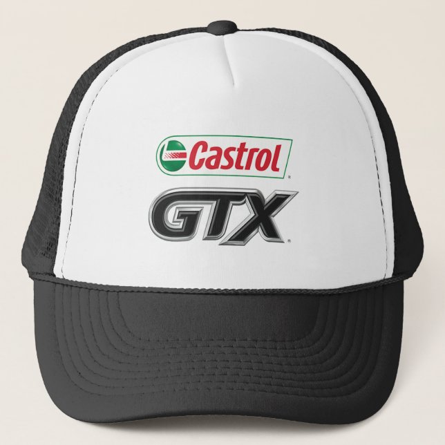 10 Castrol GTX Tillbehör Hår Caps Kepsar  (Framsida)