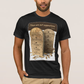 10 commandments tee