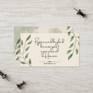 10 dagar med versionskort för skript   Matthew 5:1