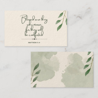 10 dagar med versionskort för skript | Matthew 5:4