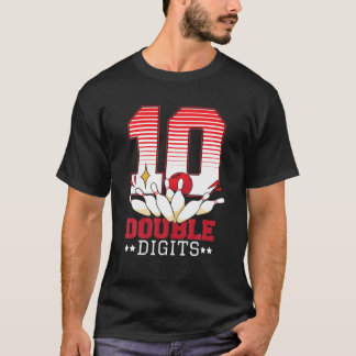 10 Double Digits - 10Th Birthday Boy Funny Kids Bo T Shirt