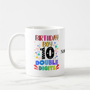 10 Dubblor, 10:e födelsedagen Kaffemugg
