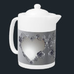 10:e,11:e,20:e,25:e,70:e Bröllop-årsdagen<br><div class="desc">Ett underbart och prisvärt sätt att hedra din bröllop-årsdag med mitt metallliknande 3D-ro-hjärta som ramlar in dina fantastiska foton. Och sen på sidan,  markera dagen på dessa fantastiskt tryckta Zazzle- tekannor.</div>